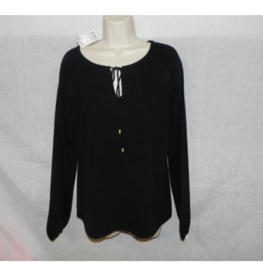 Evie Sweater Small Womens Black NWT $48